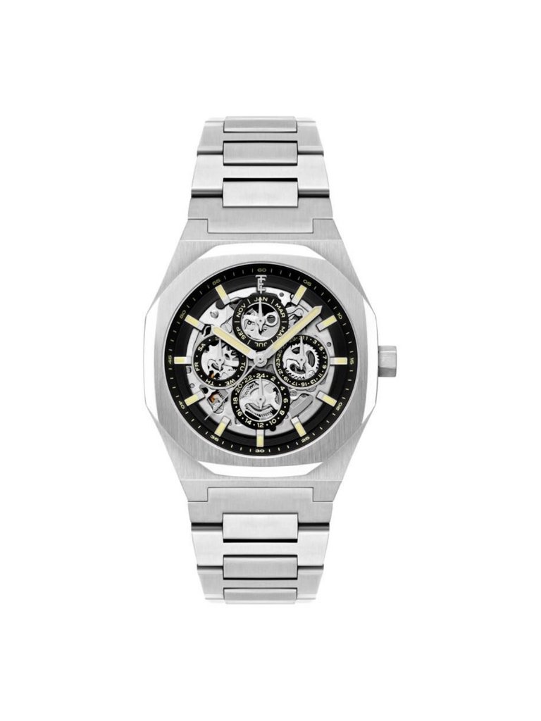 Nwt Thomas Earnshaw Drake Triple Calendar Black Dial Men's Watch